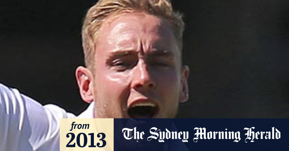 Ashes 2013 Englands Stuart Broad Puts Hand Up To Take Fight To Australia